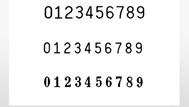 Model 100 / Model 200 Numbering Boxes