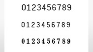 Model 300 Numbering Boxes